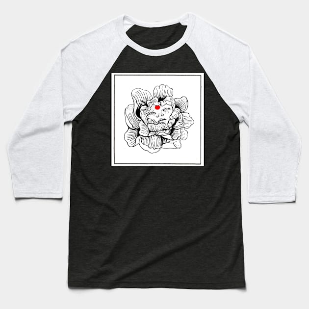 Bloom Baseball T-Shirt by Luke Gray